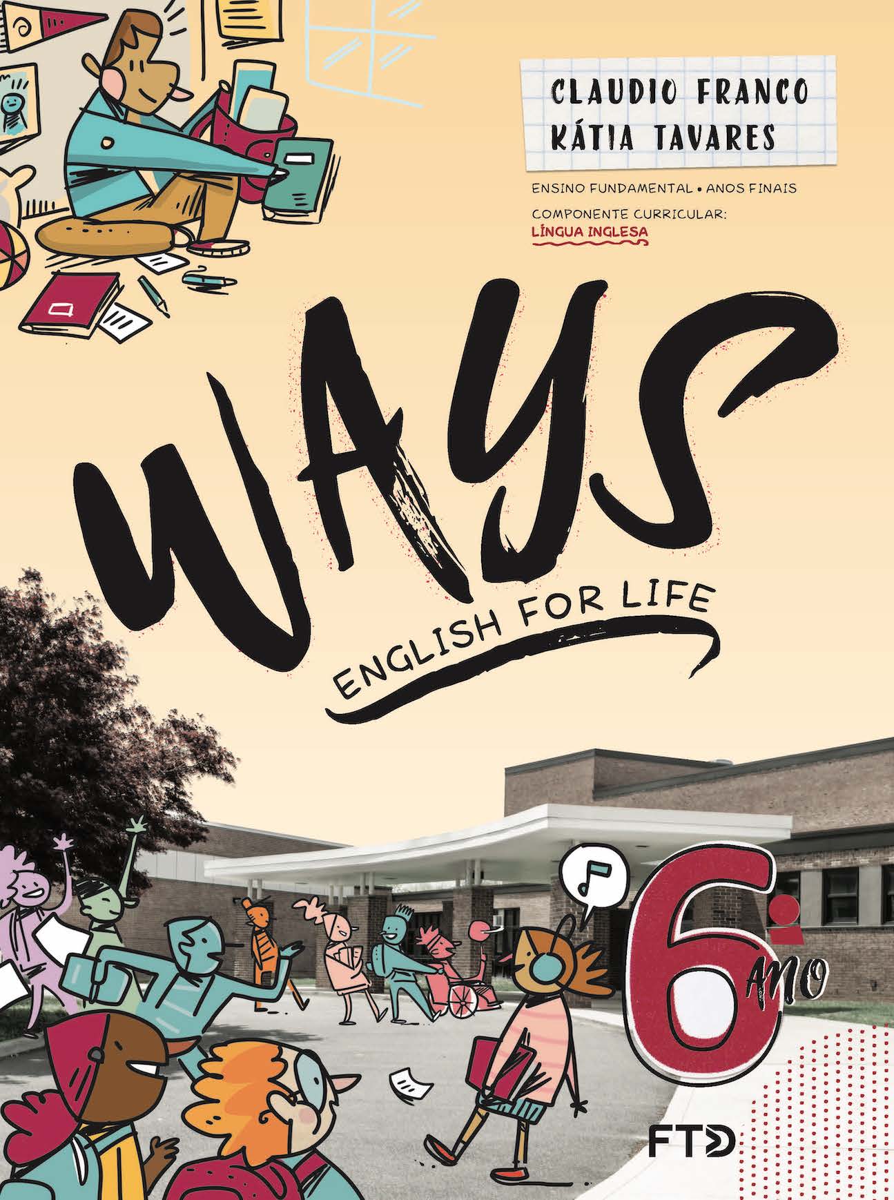 WAYS English For Life PNLD 2024 WAYS English For Life Way To   Capa Ways Pnld2024 